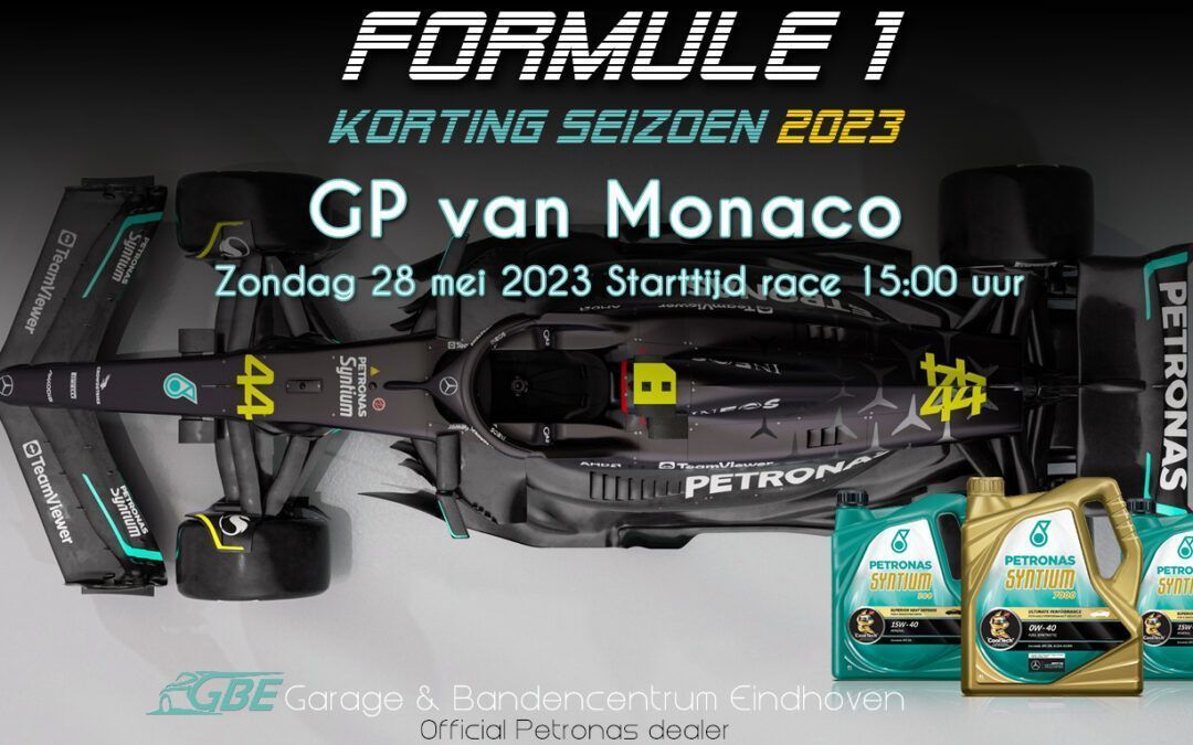 Formule 1 GP Monaco – 2023 kortingsacties @ GBE!